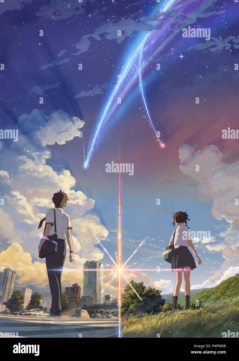 Makoto Shinkai Kimi No Na Wa Wallpaper Full HD Free Download