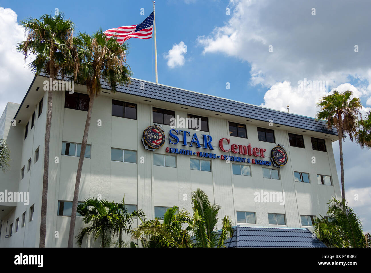 STAR Center (Simulation, Training, Assessment & Research) for American Maritime Officers (AMO) - Dania Beach, Florida, USA Stock Photo