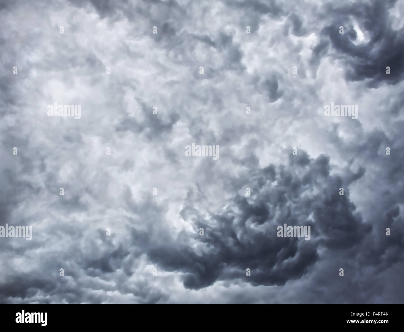 Thunderclouds,  rain clouds Stock Photo