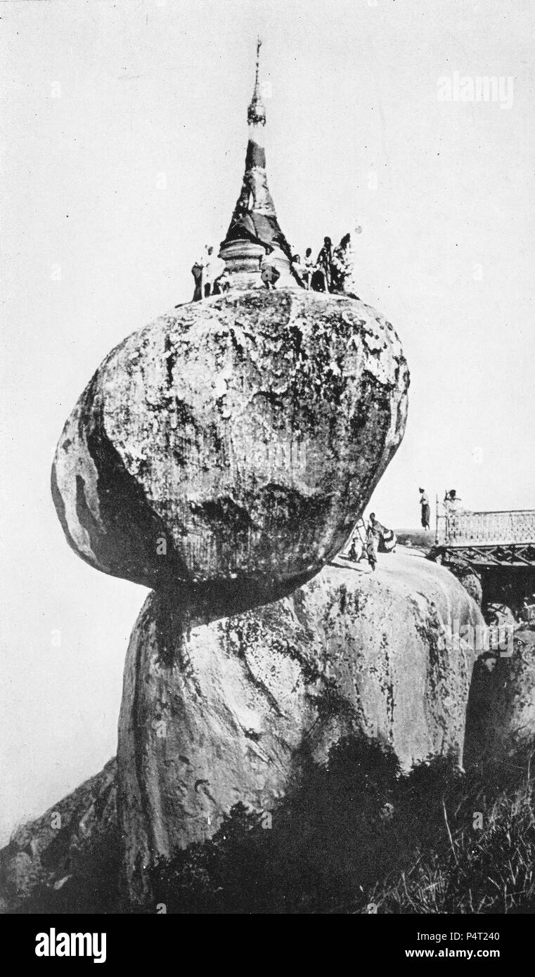 Piece rock Black and White Stock