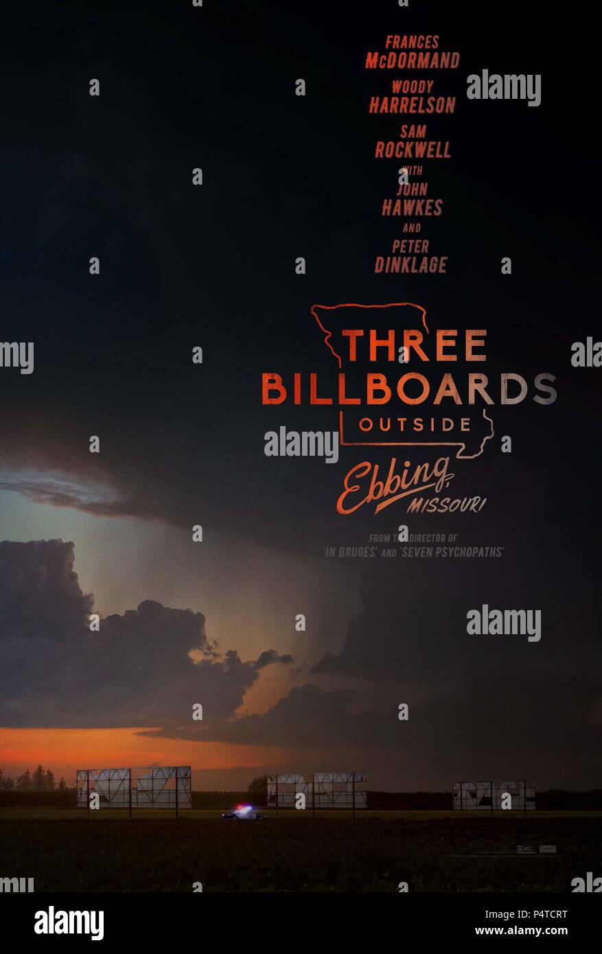 Original Film Title: THREE BILLBOARDS OUTSIDE EBBING, MISSOURI.  English Title: THREE BILLBOARDS OUTSIDE EBBING, MISSOURI.  Film Director: MARTIN MCDONAGH.  Year: 2017. Credit: BLUEPRINT PICTURES / Album Stock Photo