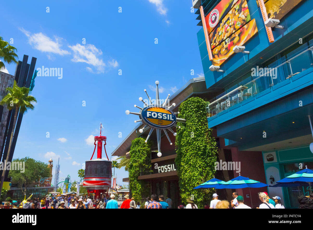 Orlando universal city walk hi-res stock photography and images - Alamy