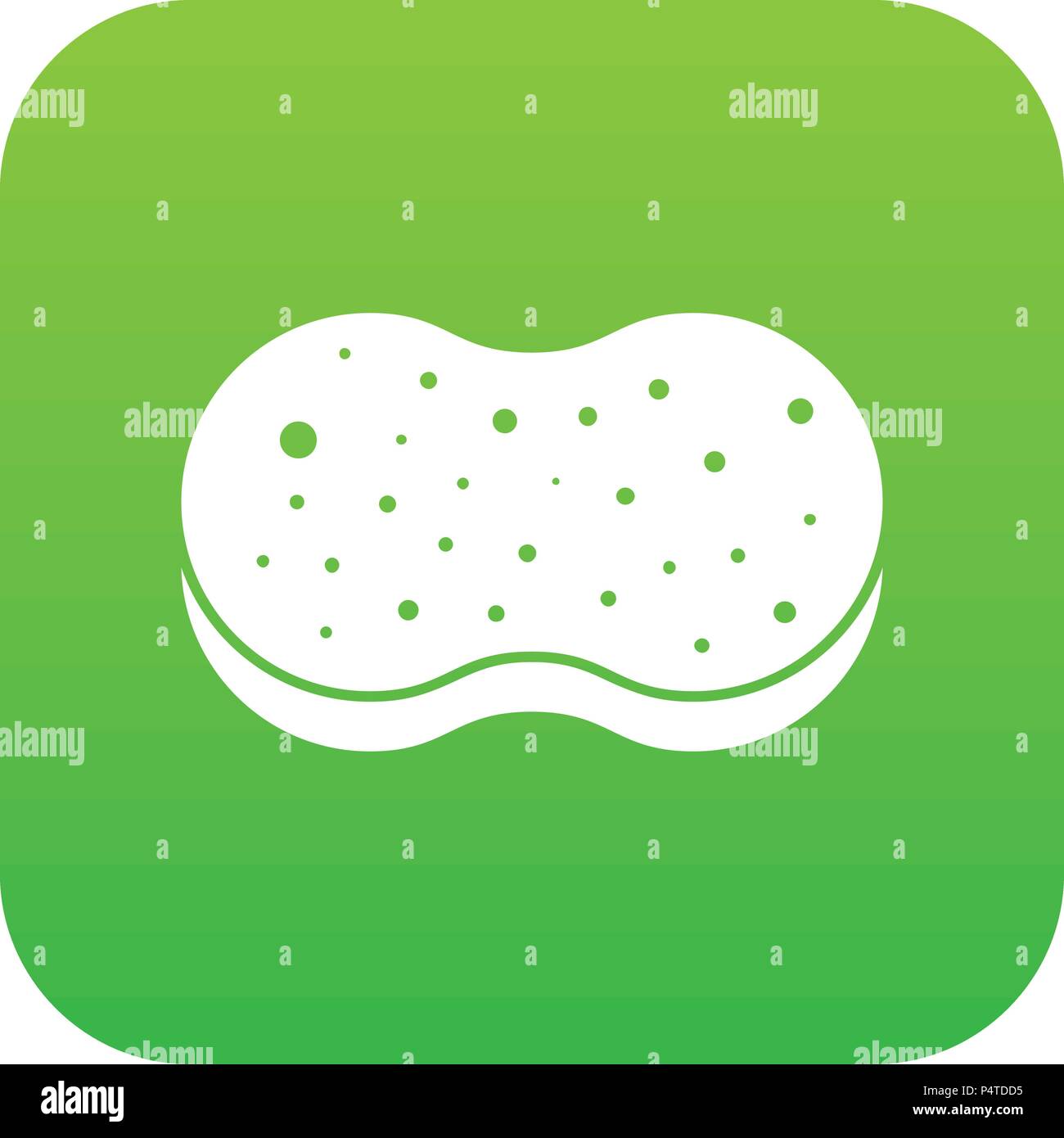 Sponge foam icon digital green Stock Vector Image & Art - Alamy