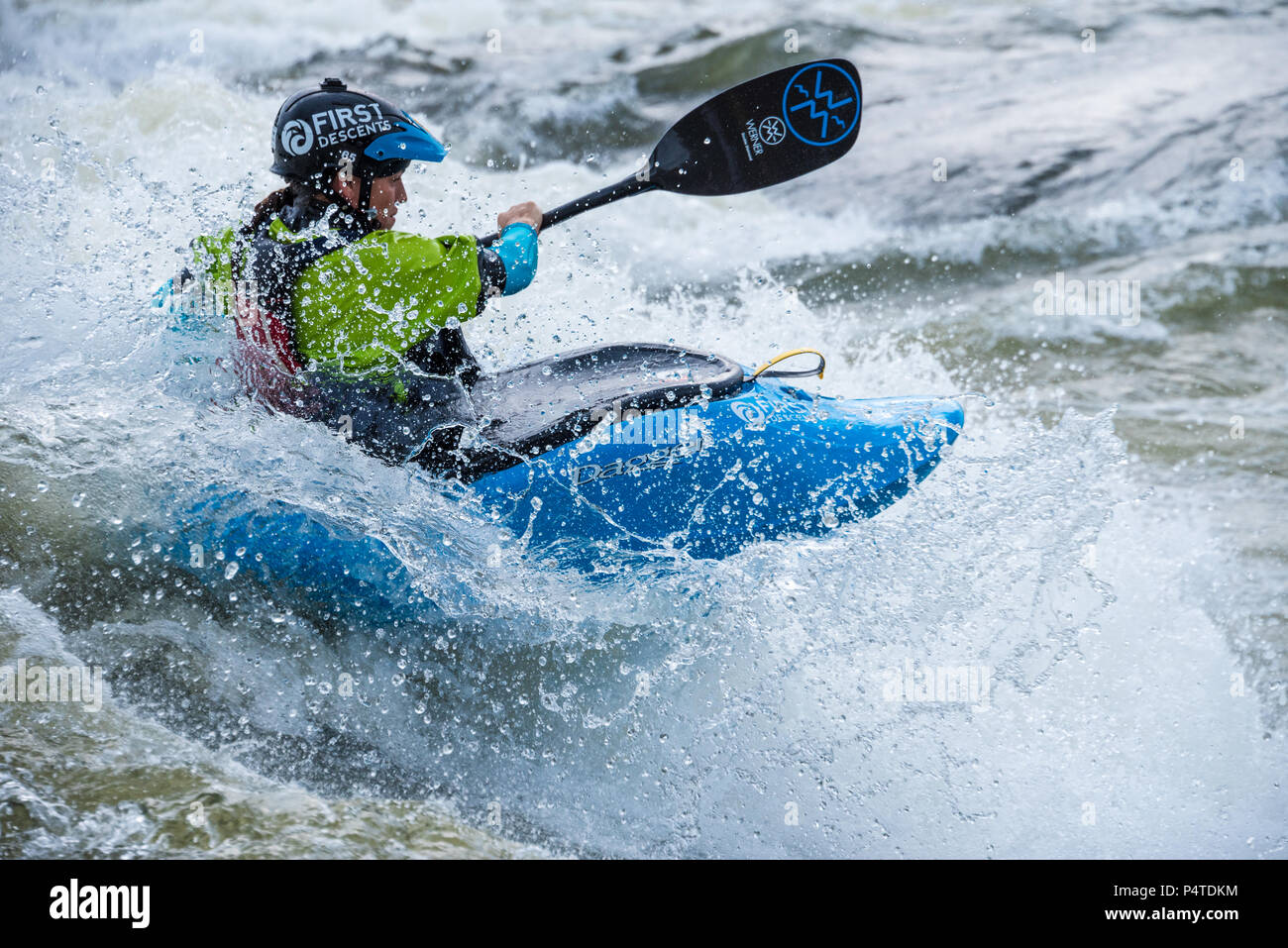 Columbus kayaker hires stock photography and images Alamy
