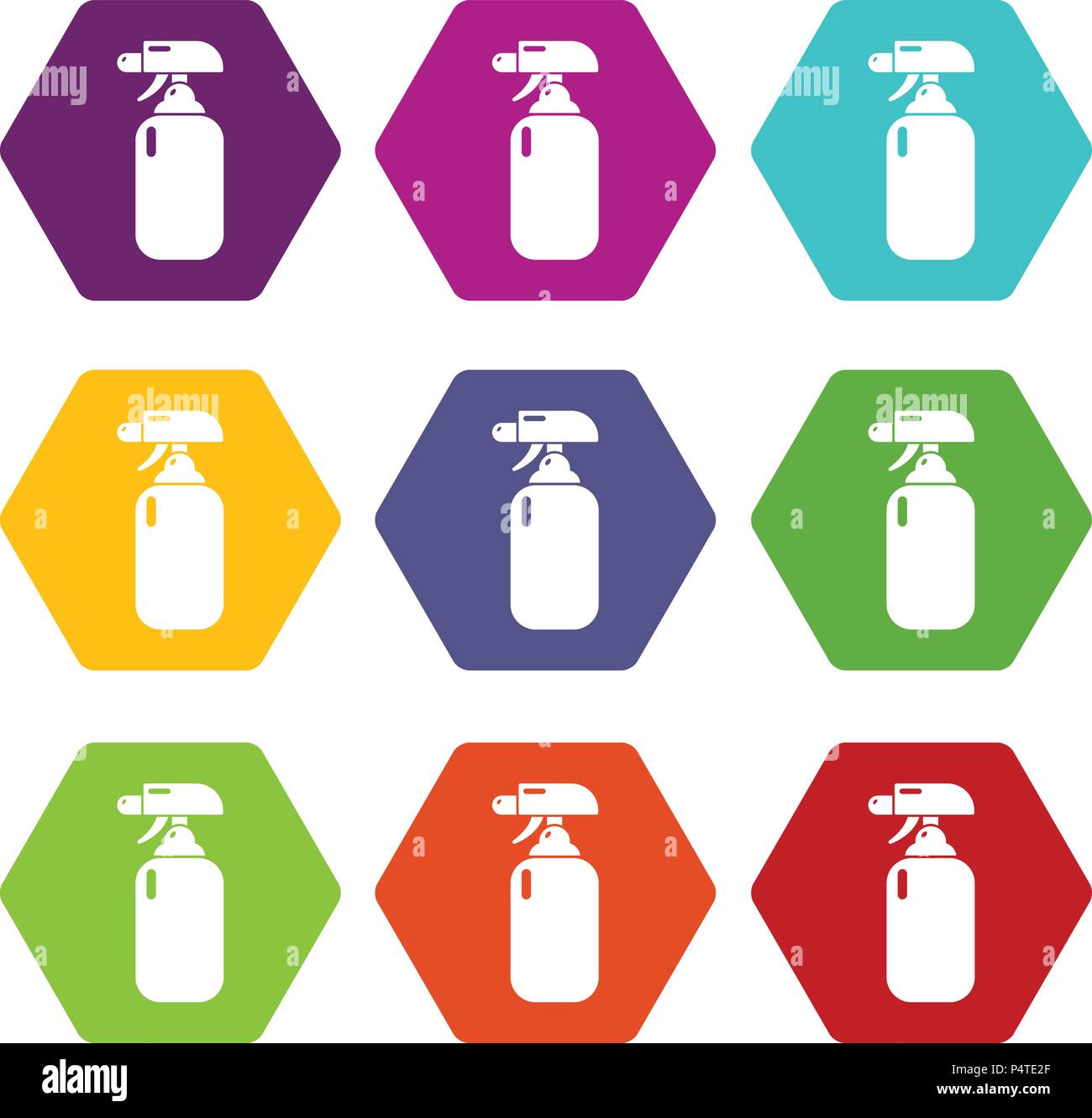 Fire extinguisher icons set 9 vector Stock Vector Image & Art - Alamy