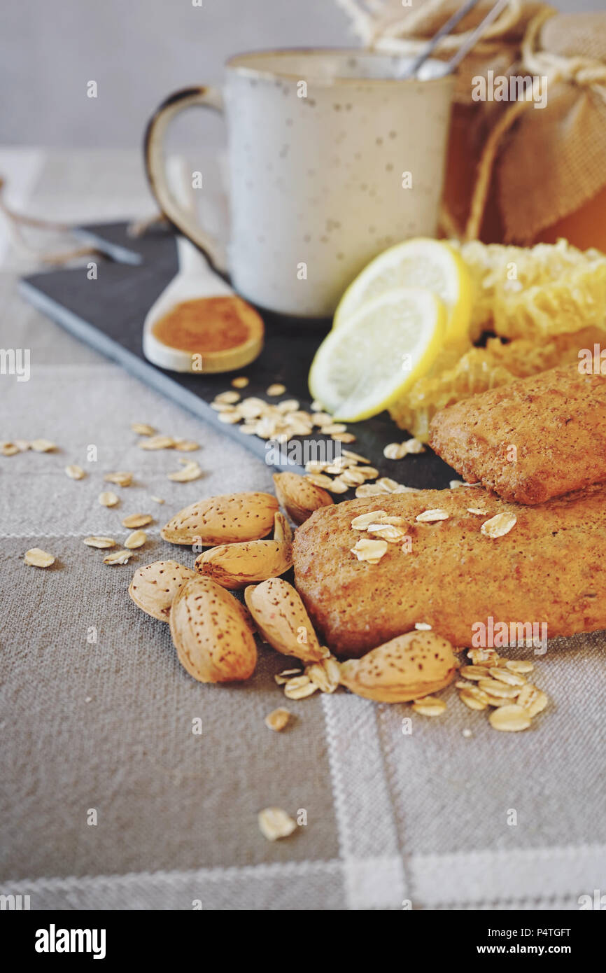 Healthy breakfast against common cold Stock Photo Alamy