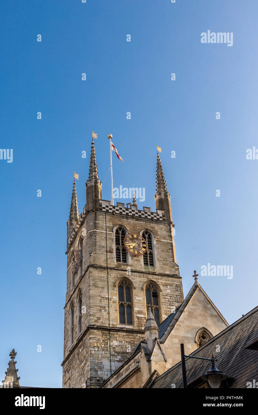 southwark cathedral in the city of London Stock Photo