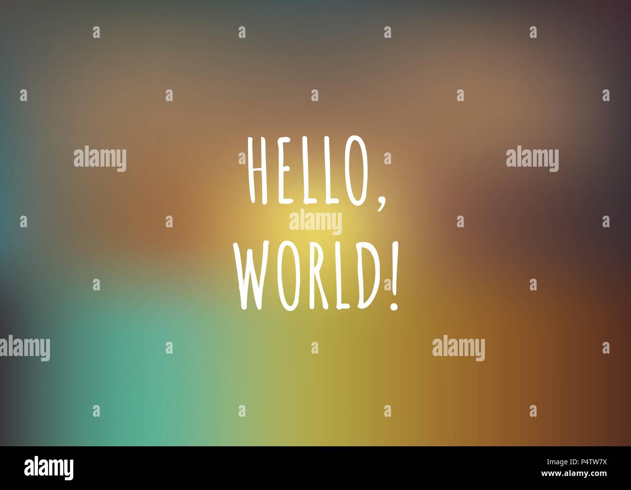 Gradient pattern background with text. Summer concept design. Vector illustration. Stock Vector