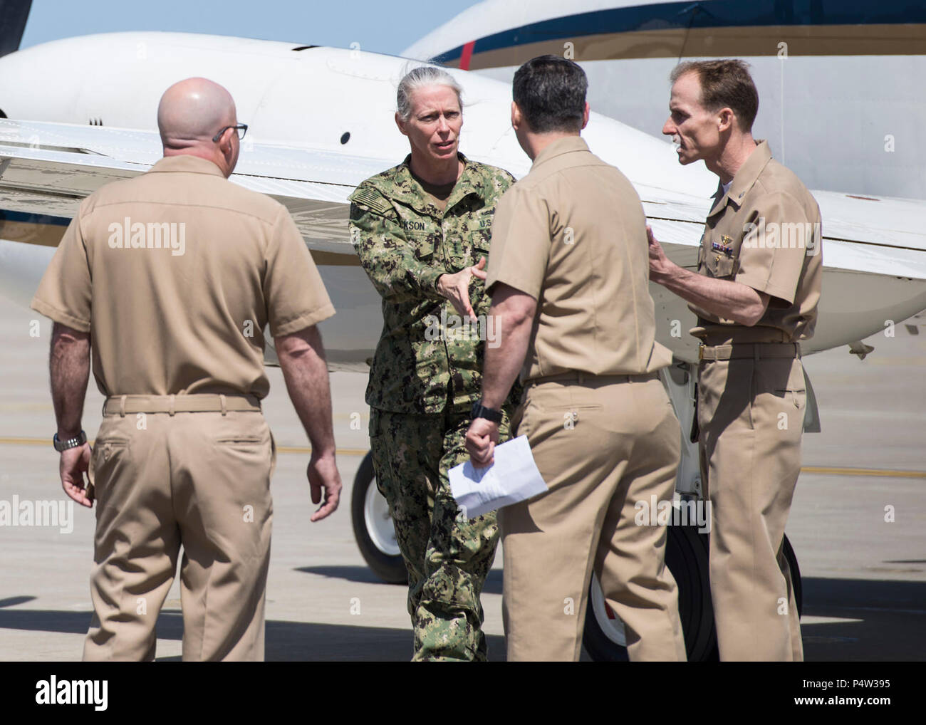 MISAWA, Japan (May 9, 2017) Vice Adm. Mary M. Jackson, Commander, Navy