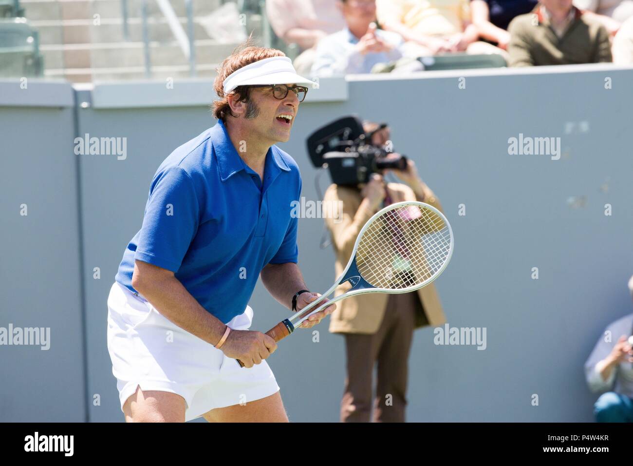 Photo: 'Battle of the Sexes' cast at the US Open - NYP20170909131