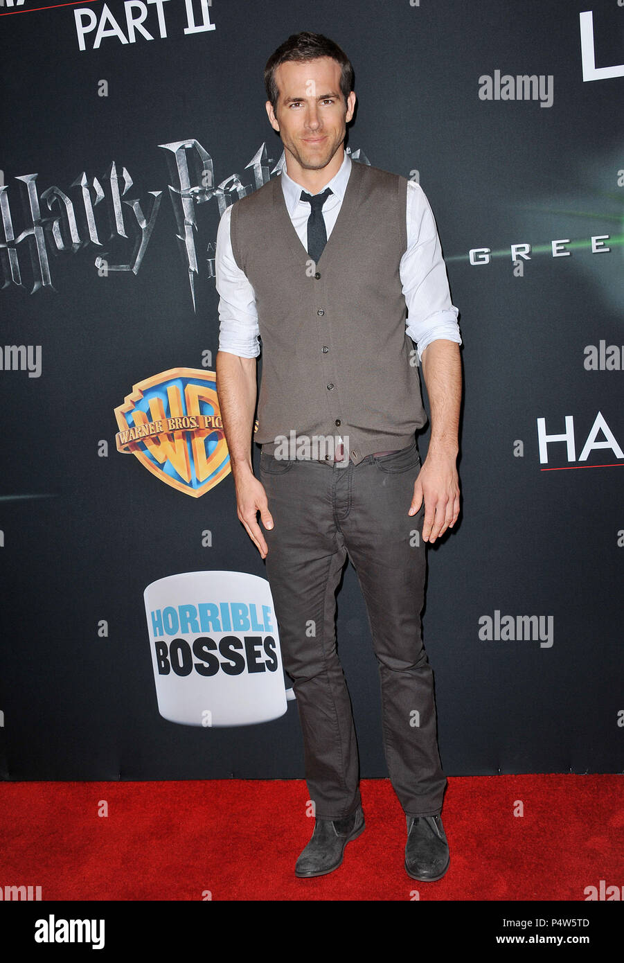 Ryan Reynolds at the Warner Bros Cinemacon Presentation at the Caesars ...