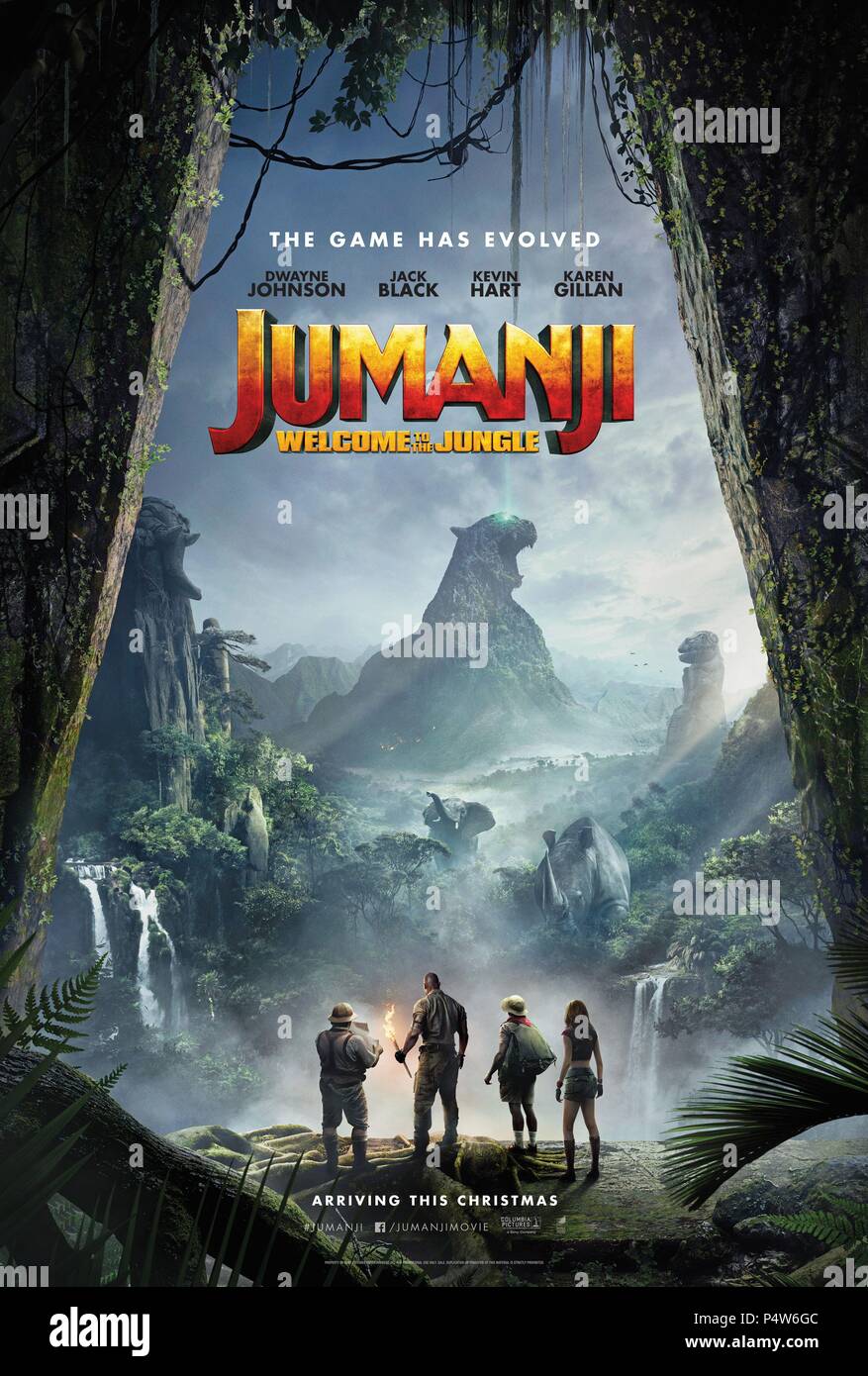 Original Film Title: JUMANJI: WELCOME TO THE JUNGLE. English Title: JUMANJI:  WELCOME TO THE JUNGLE. Film Director: JAKE KASDAN. Year: 2017. Credit: SONY  PICTURES ENTERTAINMENT / Album Stock Photo - Alamy