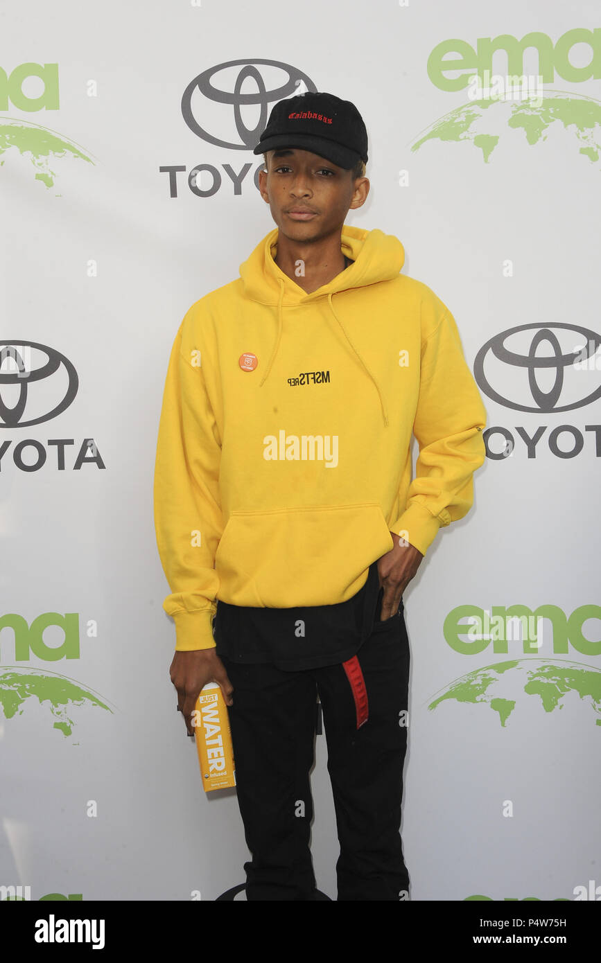 The Environmental Media Association Awards 2018  Featuring: Jaden Smith Where: Las Vegas, Nevada, United States When: 22 May 2018 Credit: Apega/WENN.com Stock Photo