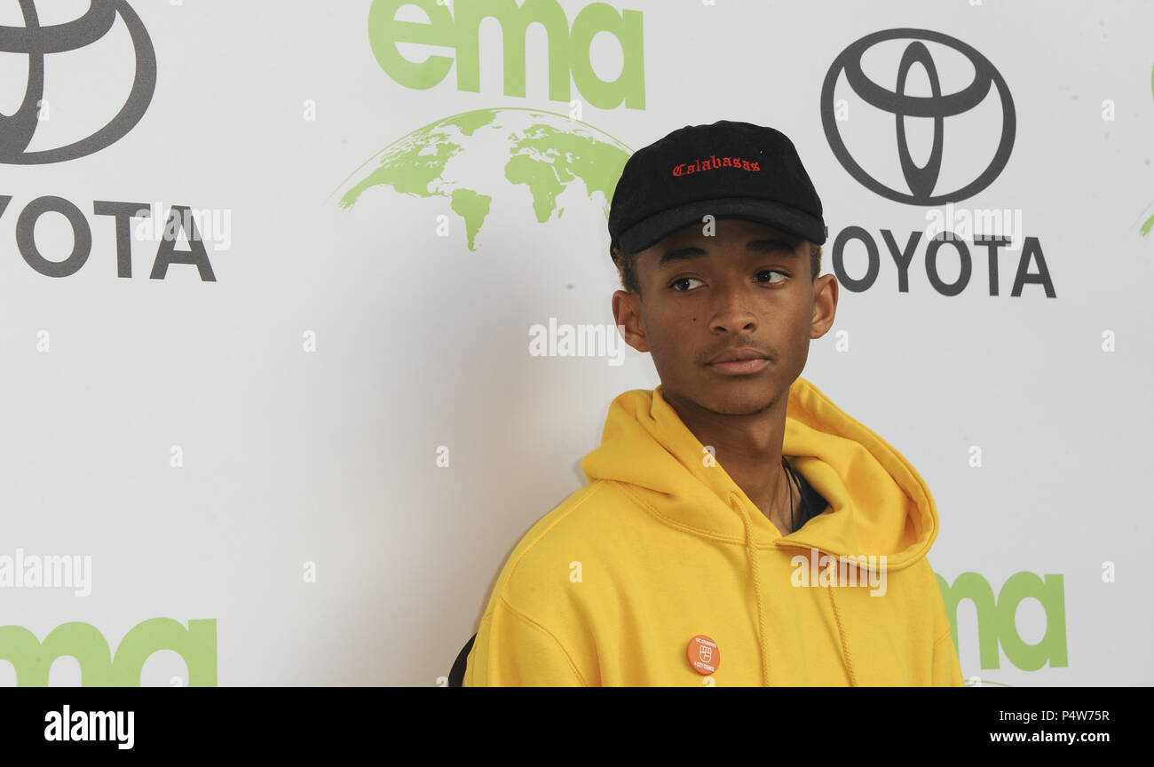 The Environmental Media Association Awards 2018  Featuring: Jaden Smith Where: Las Vegas, Nevada, United States When: 22 May 2018 Credit: Apega/WENN.com Stock Photo