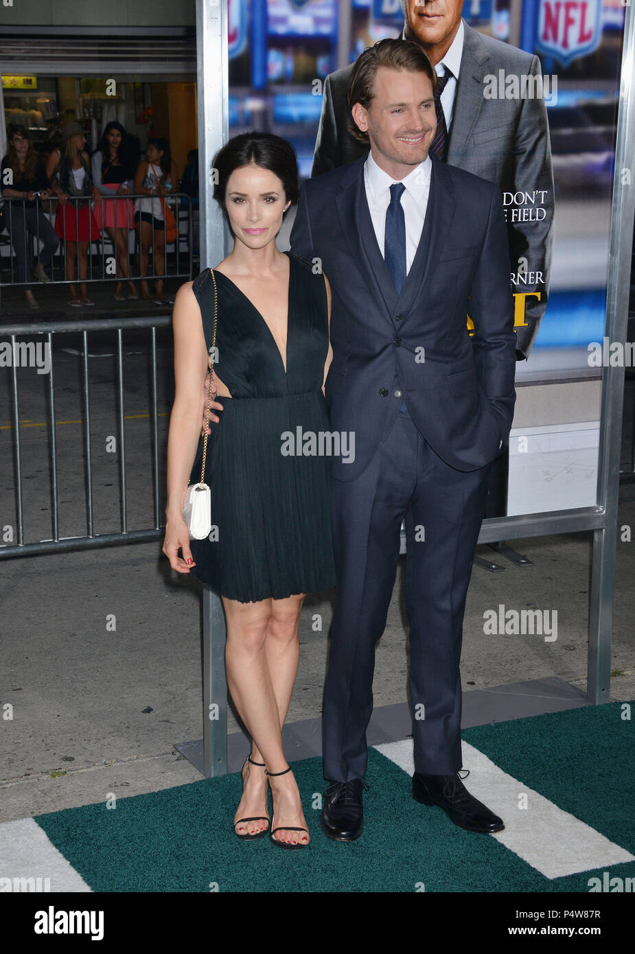 Abigail spencer and josh pence 162 red carpet event hires stock