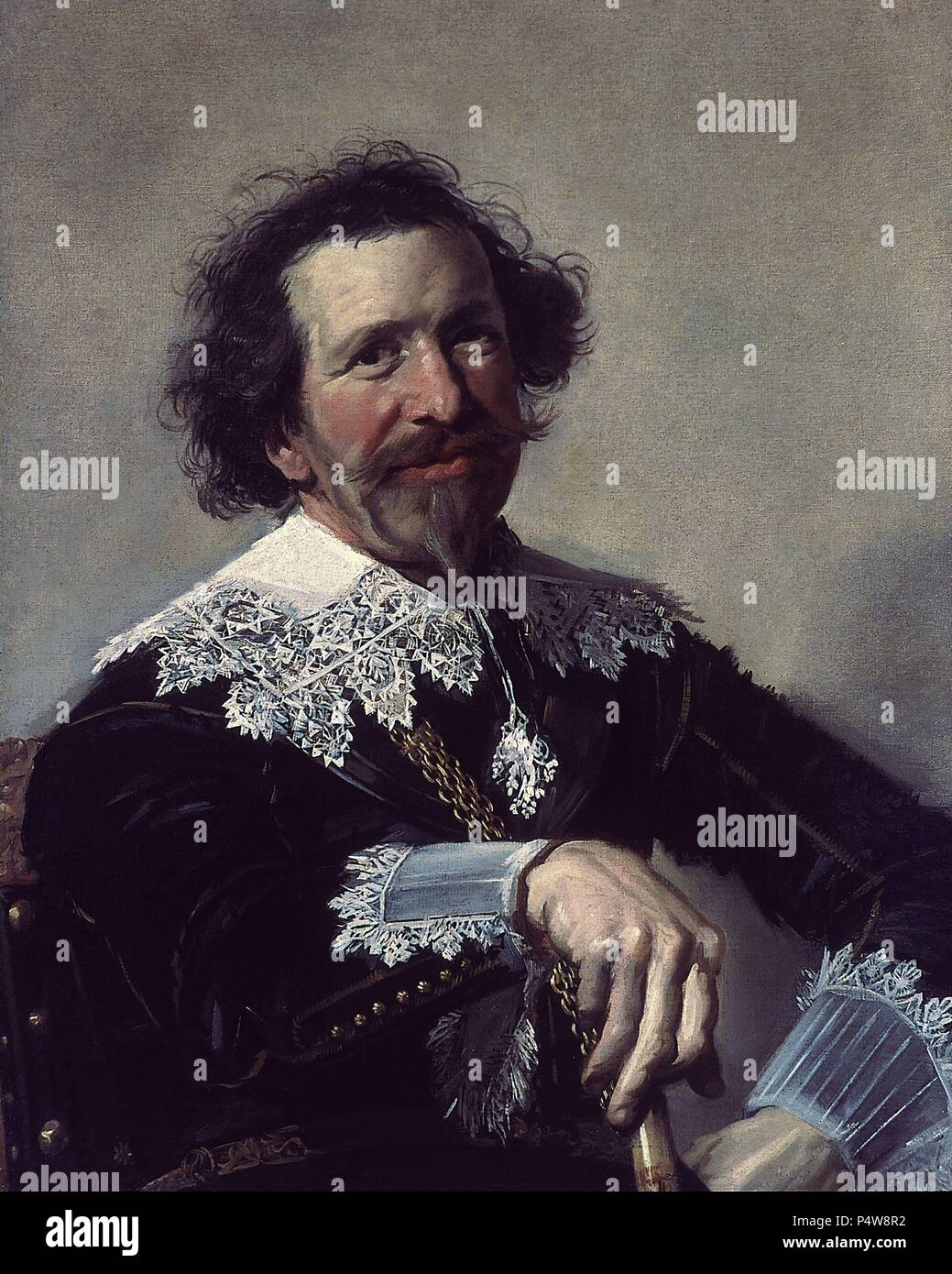 Portrait of Pieter van den Broecke (1585-1640). 1633. Frans Hals 037 Stock  Photo - Alamy