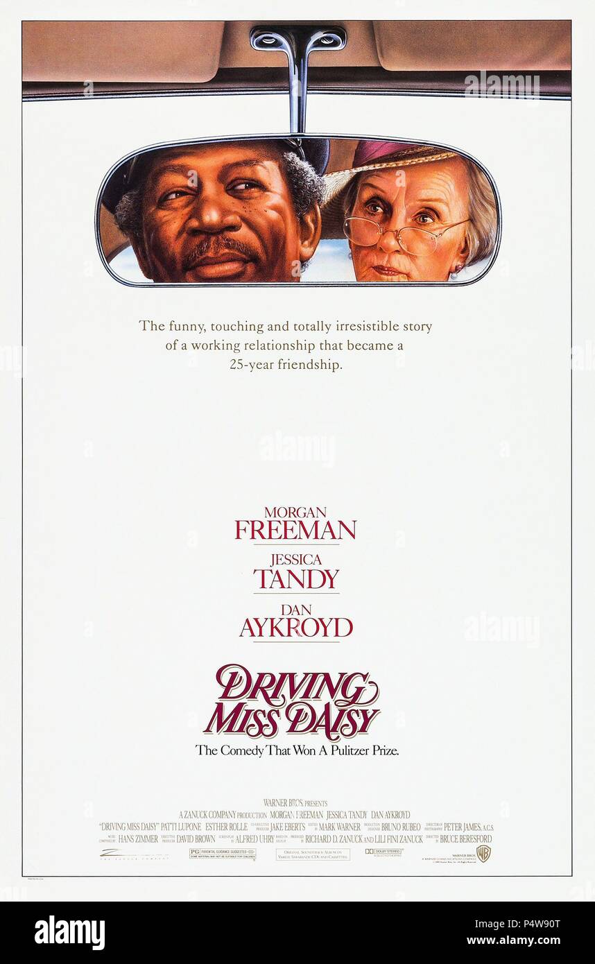Original Film Title: DRIVING MISS DAISY.  English Title: DRIVING MISS DAISY.  Film Director: BRUCE BERESFORD.  Year: 1989. Credit: The Zanuck Company / Album Stock Photo