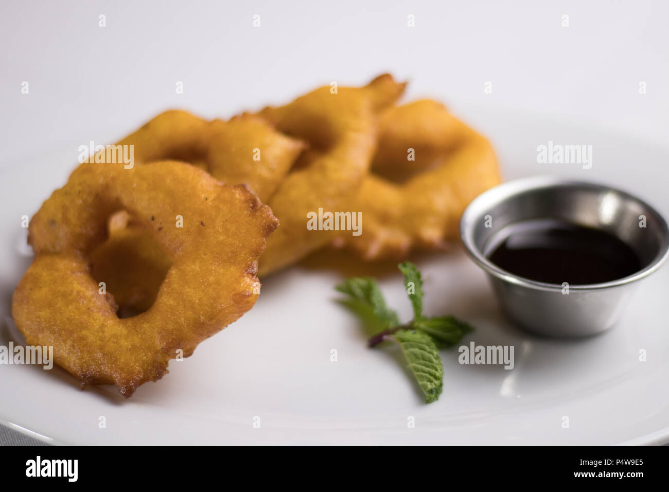 picarones peruanos comida tipica de peru Stock Photo