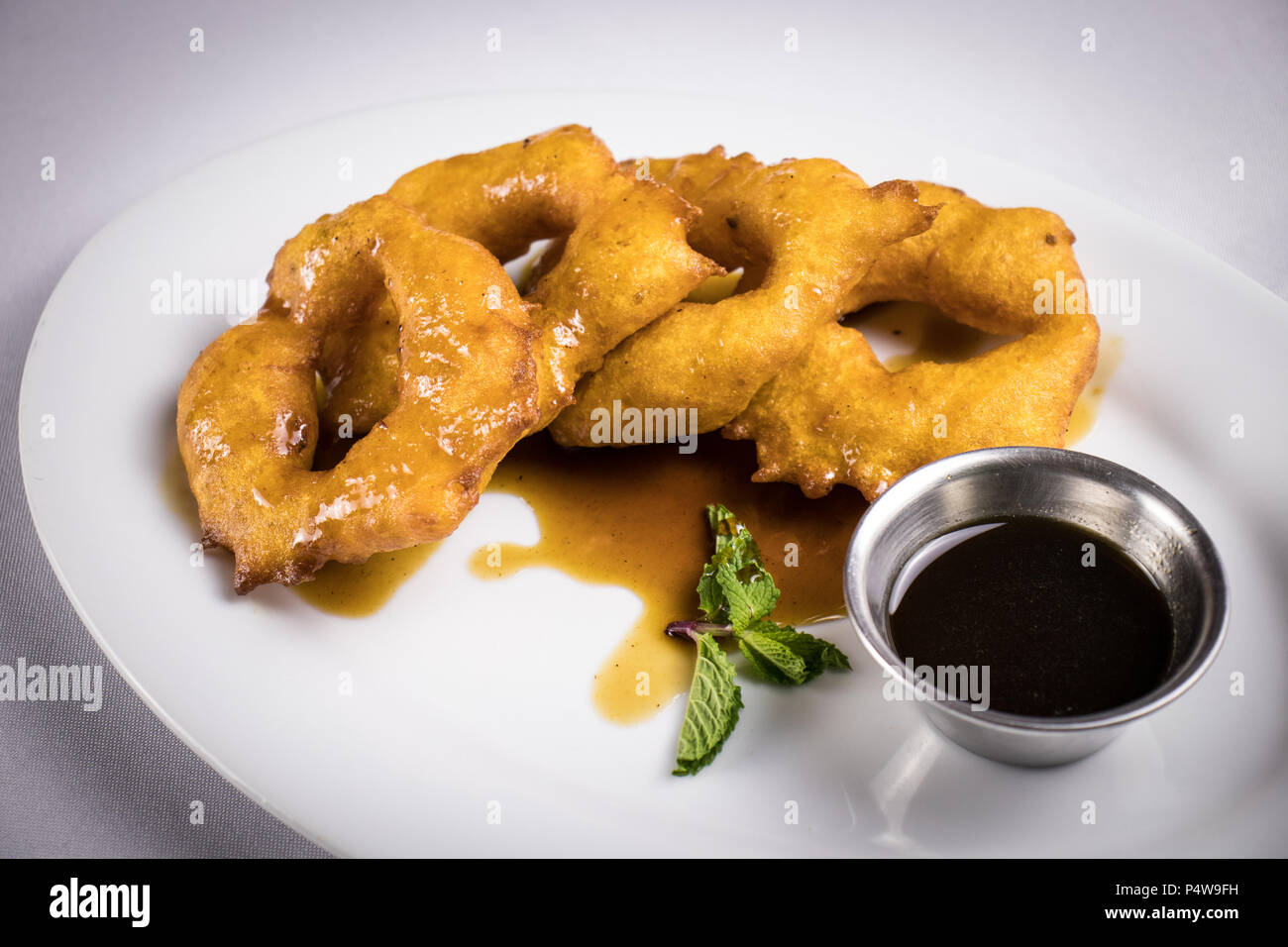 picarones peruanos comida tipica de peru Stock Photo