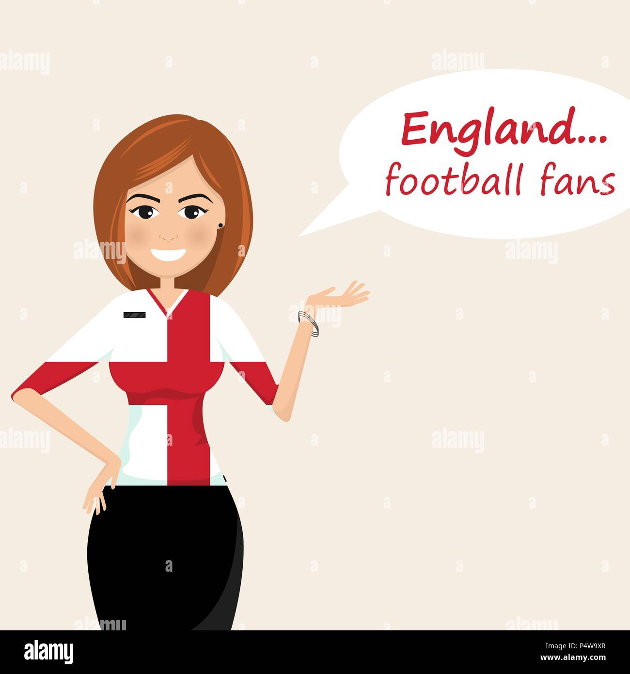 England fans Stock Vector Images - Alamy England fans Stock Vector Images - Alamy