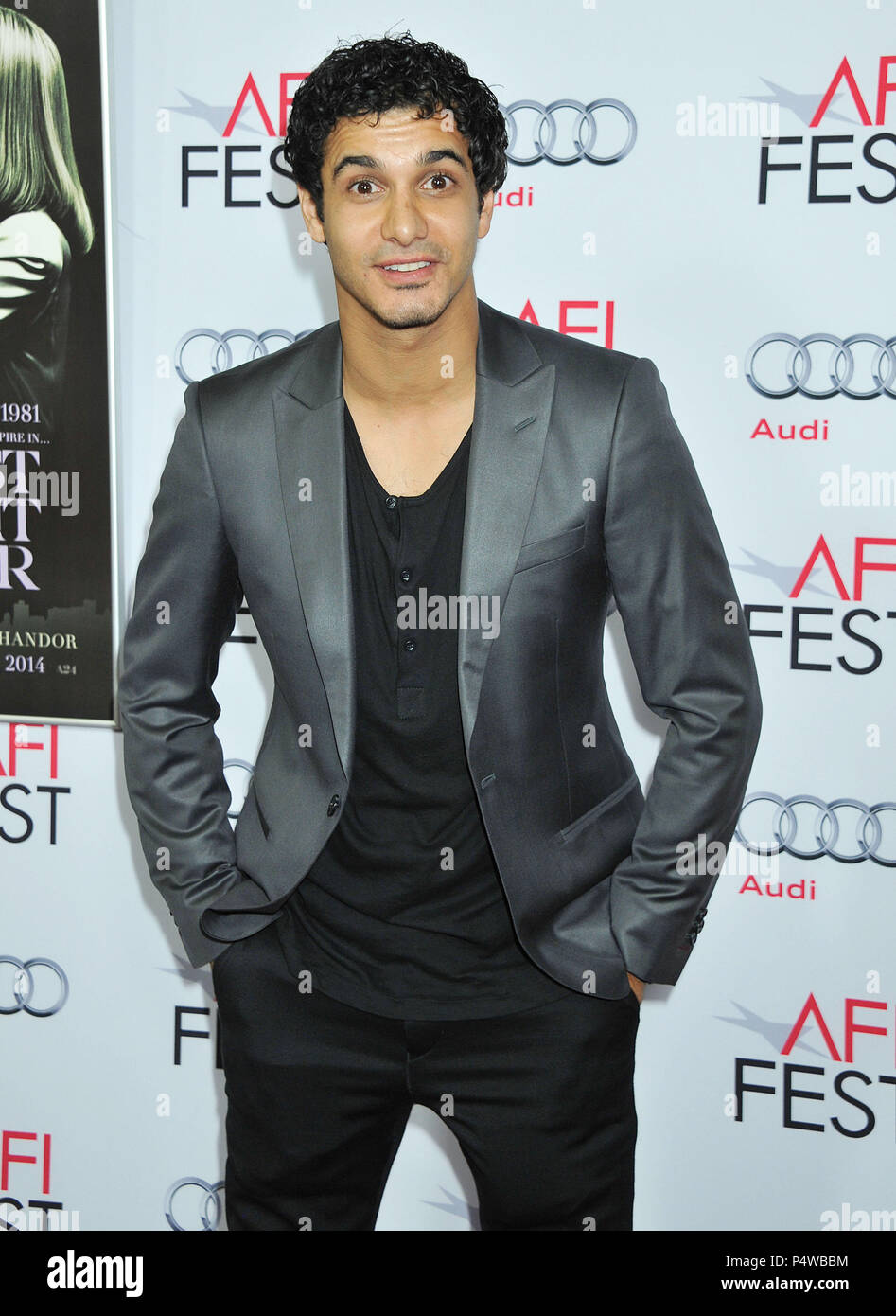 Elyes Gabel  at A Most Violent Year Premiere at the Dolby Theatre on November 5, 2014  in Los Angeles.Elyes Gabel  ------------- Red Carpet Event, Vertical, USA, Film Industry, Celebrities,  Photography, Bestof, Arts Culture and Entertainment, Topix Celebrities fashion /  Vertical, Best of, Event in Hollywood Life - California,  Red Carpet and backstage, USA, Film Industry, Celebrities,  movie celebrities, TV celebrities, Music celebrities, Photography, Bestof, Arts Culture and Entertainment,  Topix, Three Quarters, vertical, one person,, from the year , 2014, inquiry tsuni@Gamma-USA.com Stock Photo