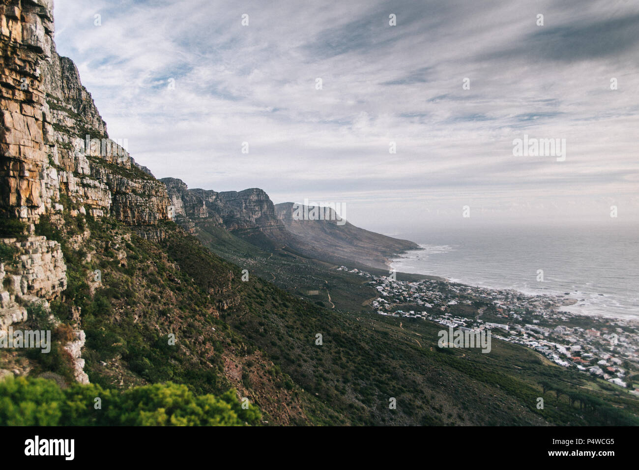 mountain view cape town Stock Photo - Alamy