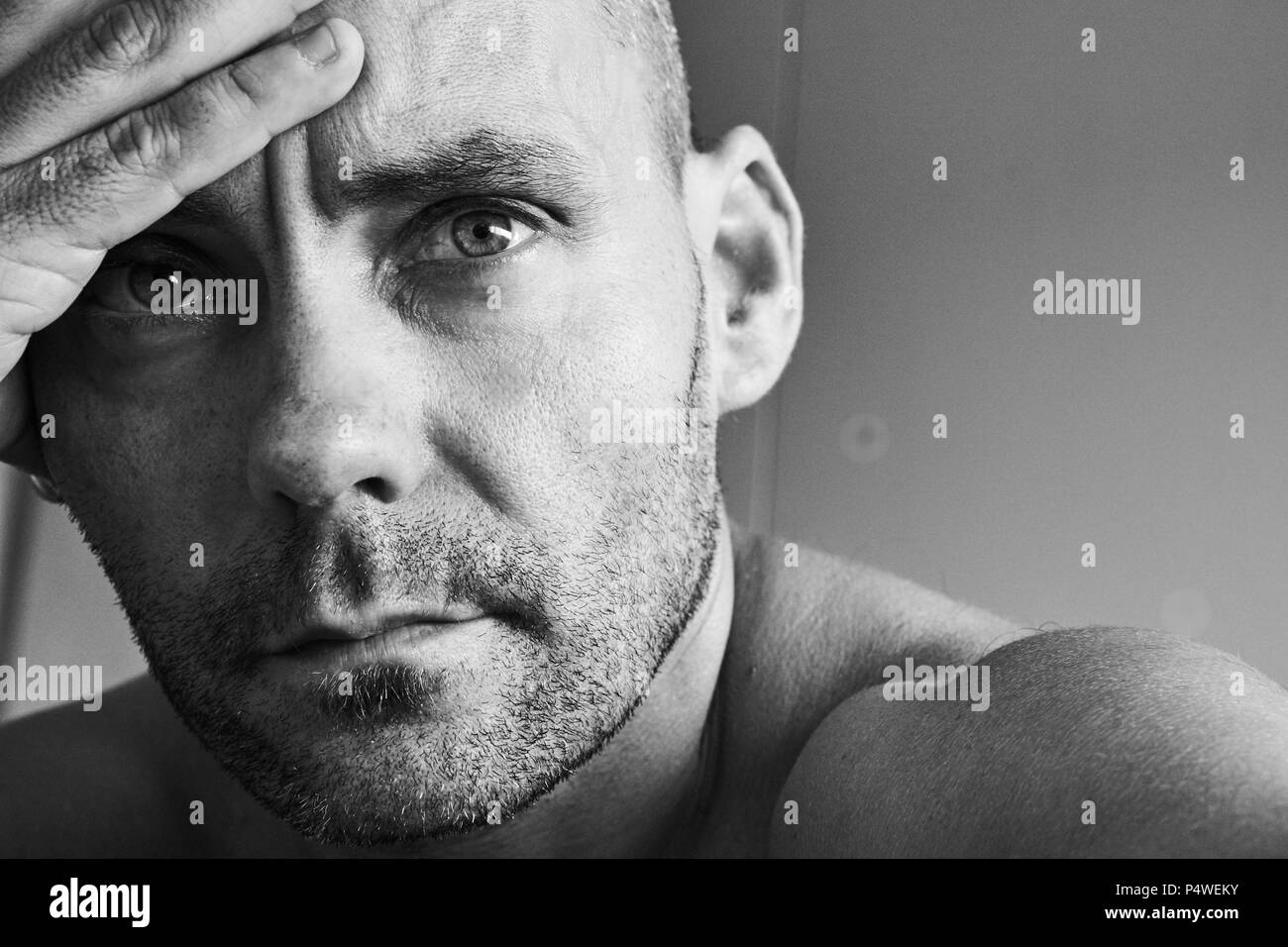Forehead mask Black and White Stock Photos & Images - Alamy