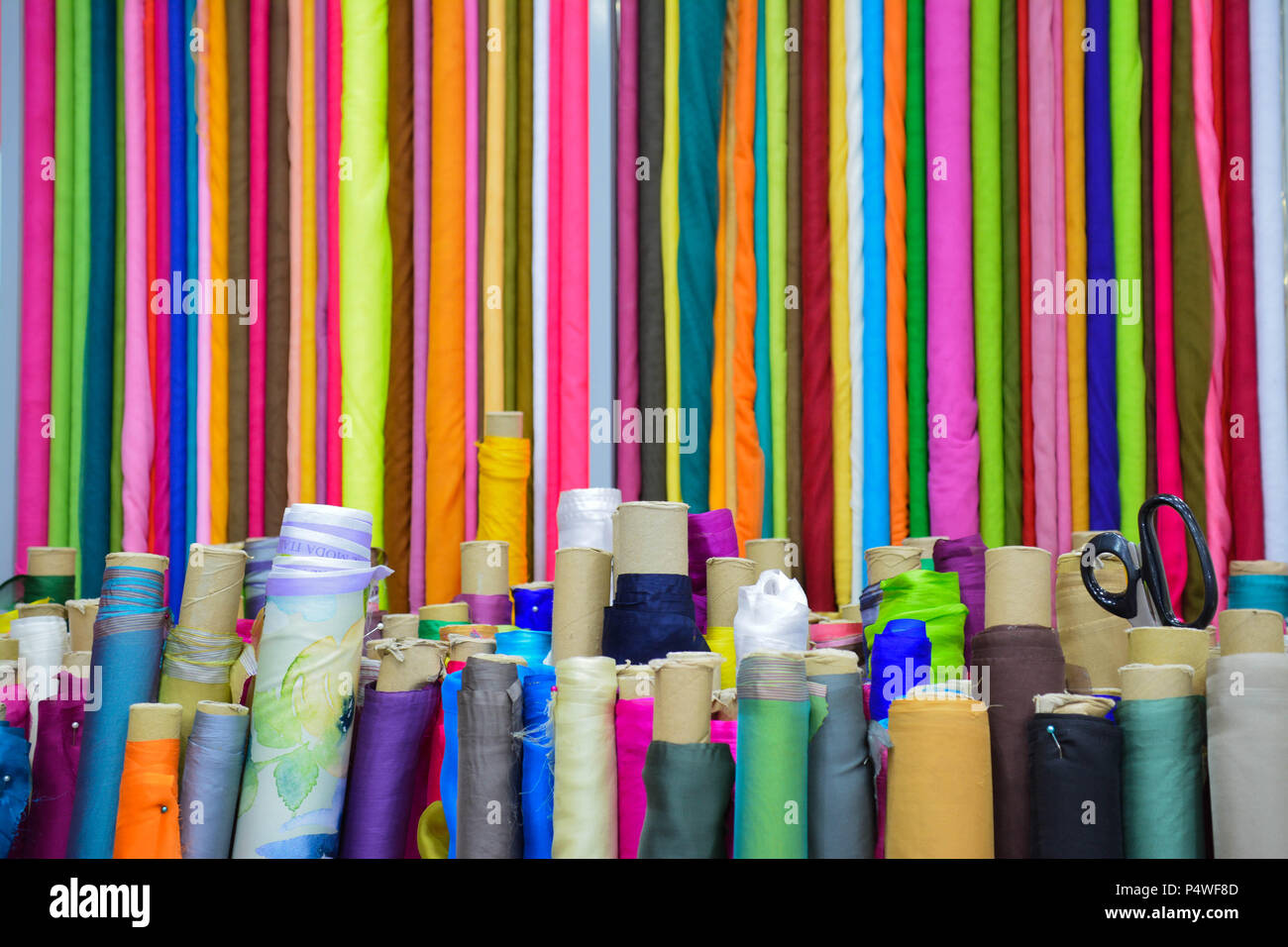 beautiful range of colors Stock Photo