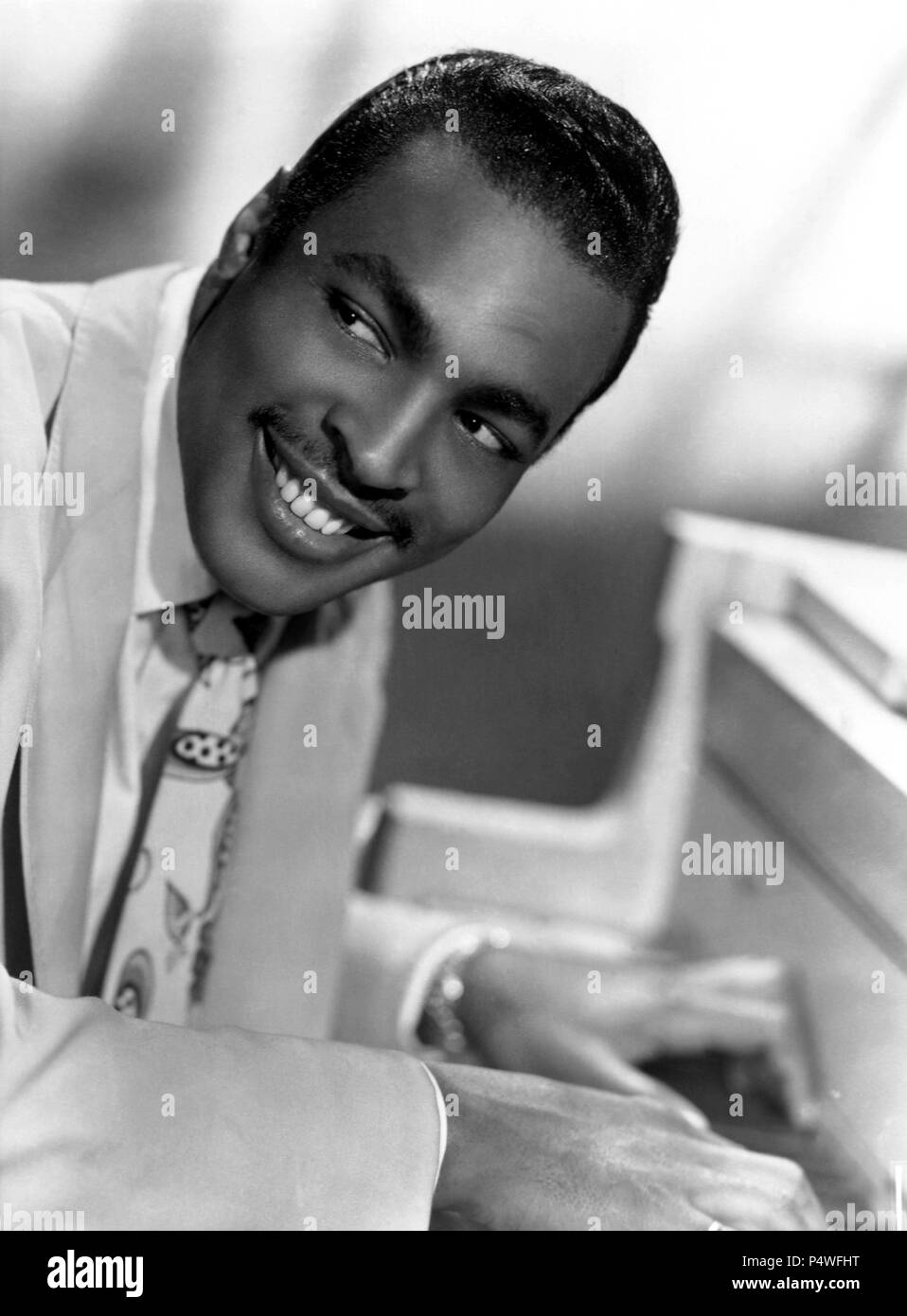 Blues pianist Black and White Stock Photos & Images - Alamy