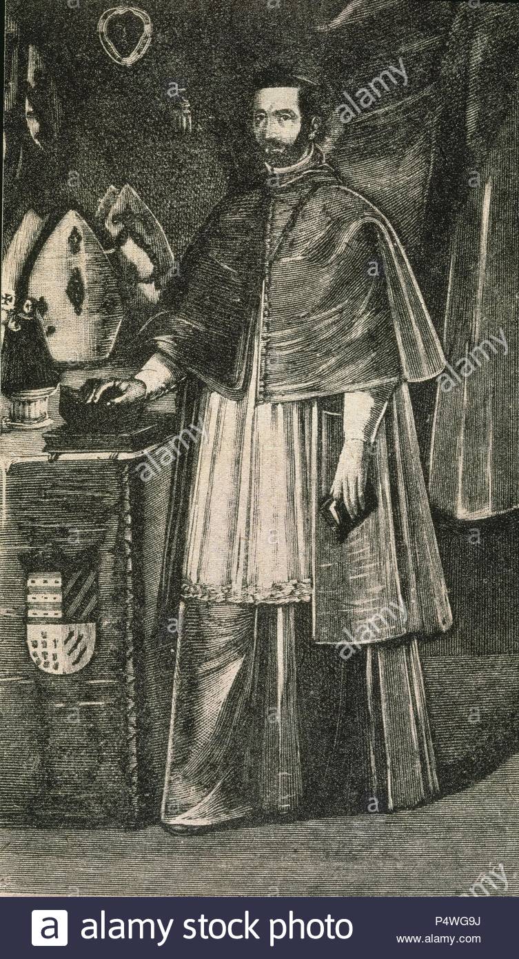 JUAN DE PALAFOX Y MENDOZA (1600-1659). Location: PRIVATE COLLECTION, MADRID, SPAIN.