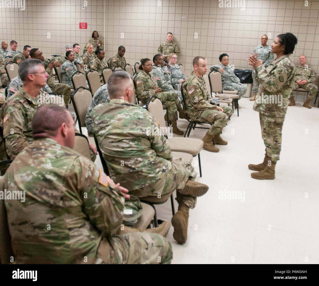 Robinson maneuver training center little hi-res stock photography and ...