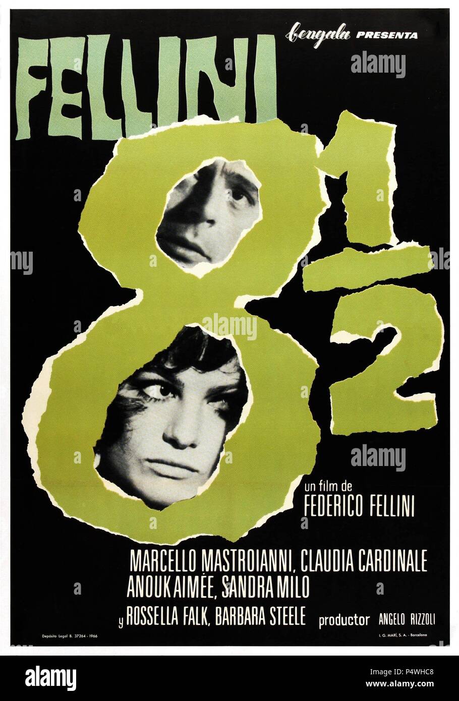 Original Film Title: 8 1/2. English Title: FEDERICO