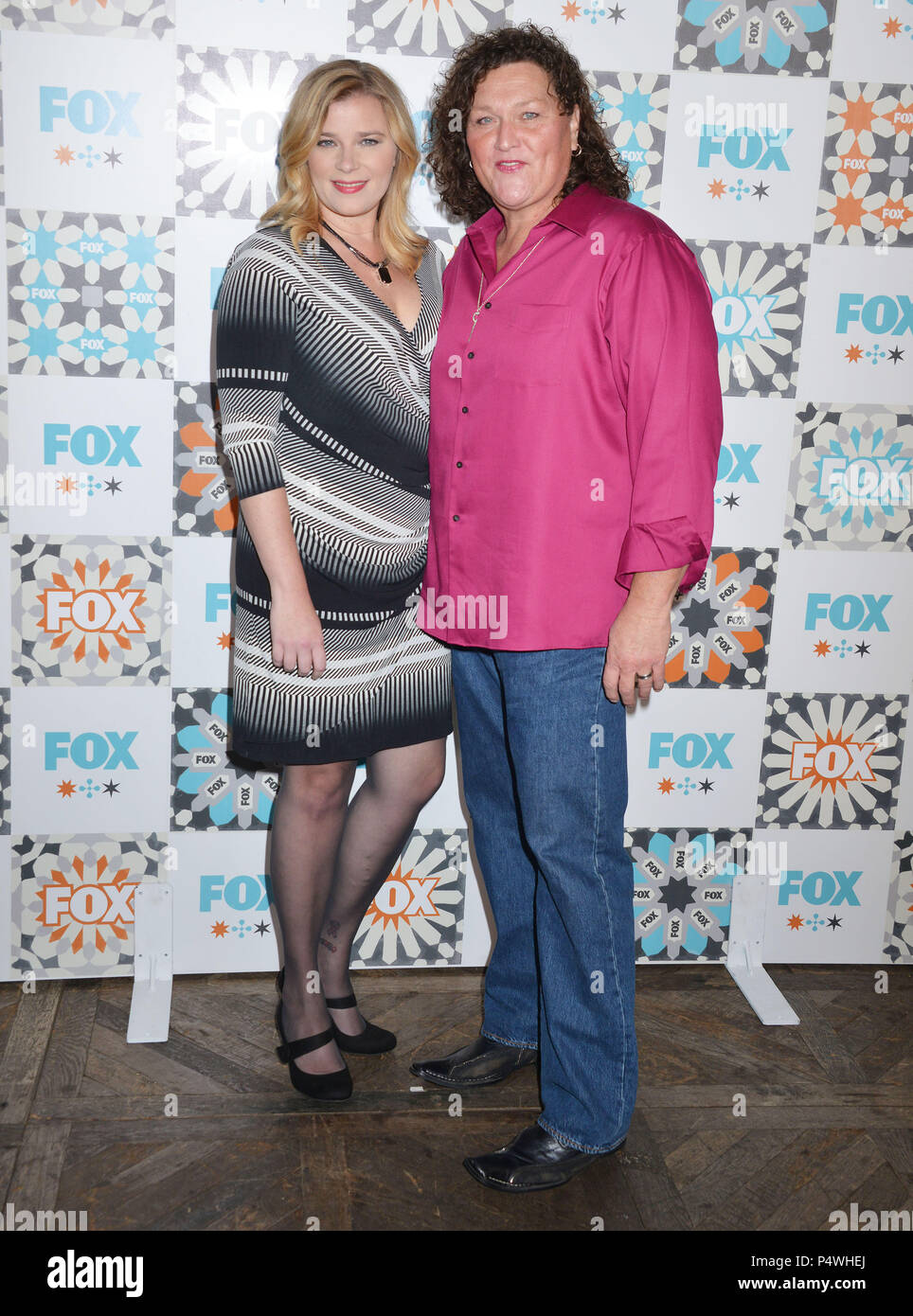 Dot Marie Jones And Bridgett Casteen 328 At The All Star Party Fox Talent Tca 14 At The So Ho Club In Los Angeles Dot Marie Jones And Bridgett Casteen 328