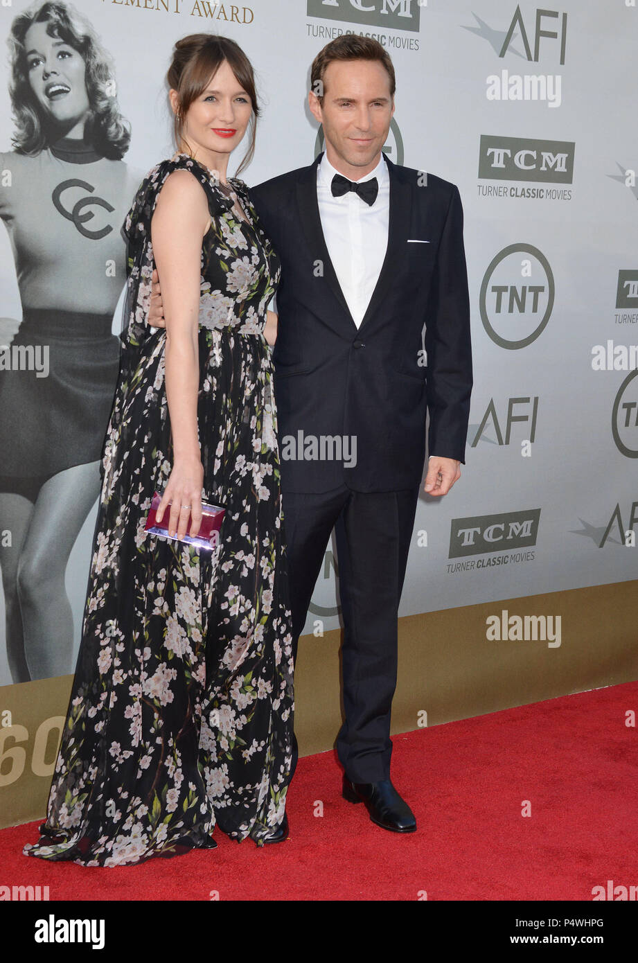 Emily mortimer and alessandro nivola 189 red carpet event hi-res stock