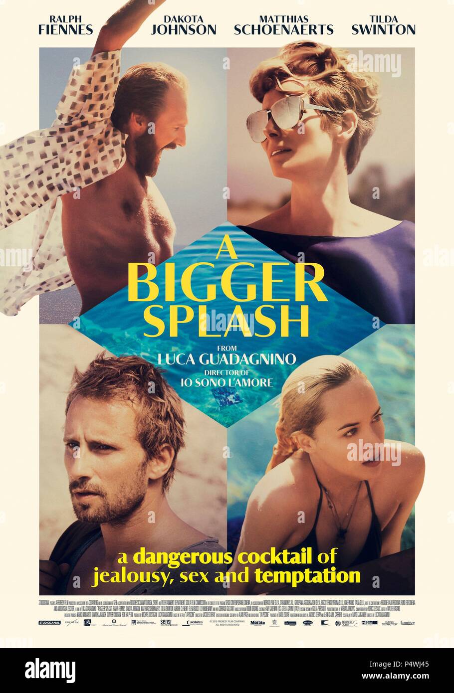 Original Film Title A BIGGER SPLASH. English Title A BIGGER SPLASH