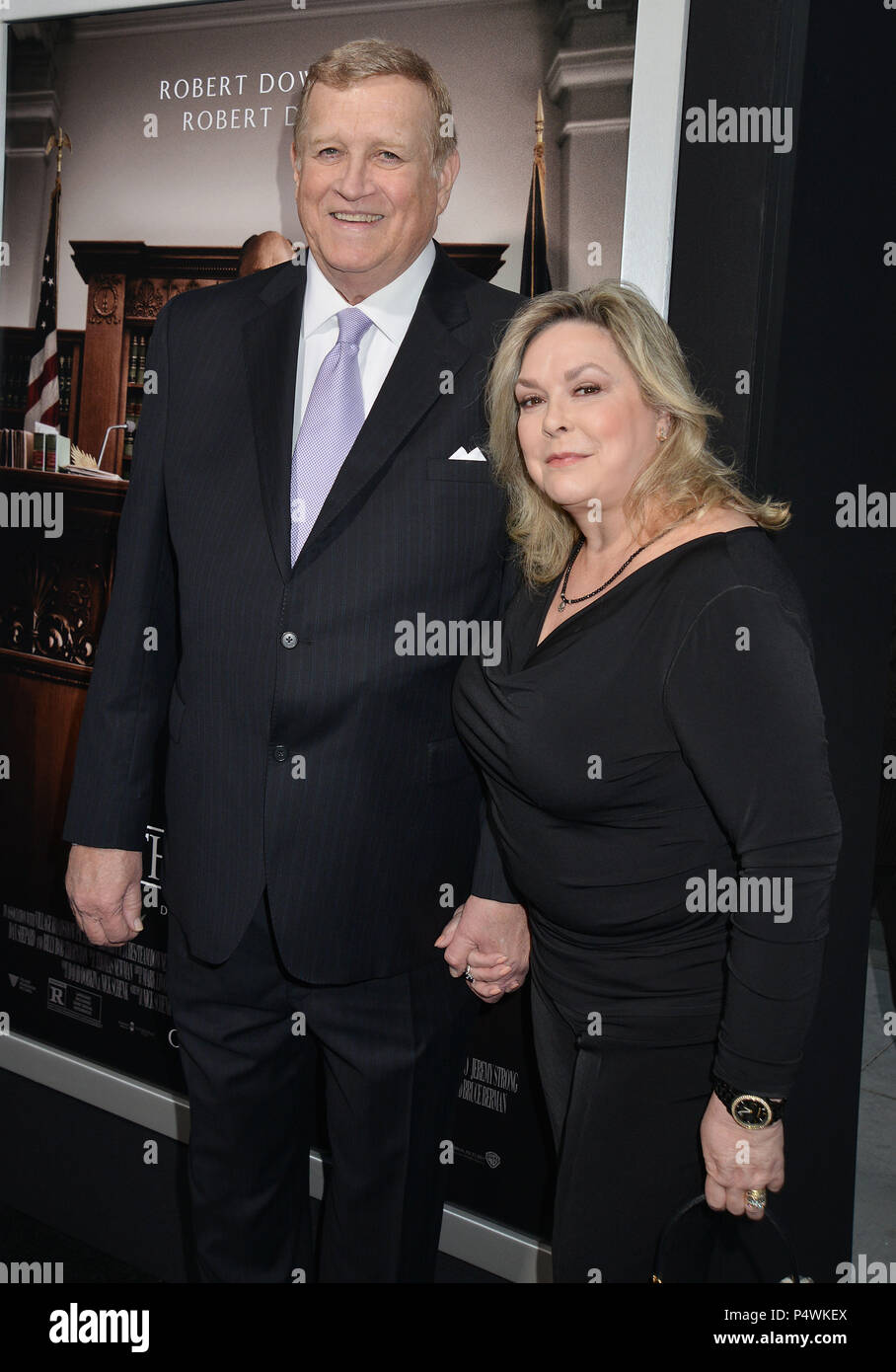 Ken, Linda Howard at The Judges Premiere at the Academy