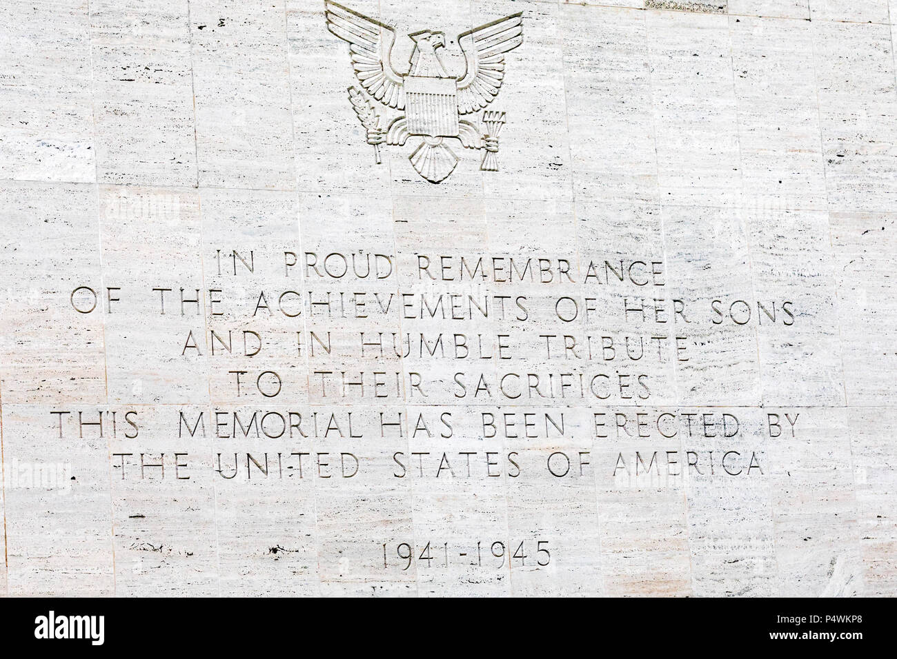 American Cemetery and Memorial, Manila, Philippines Stock Photo