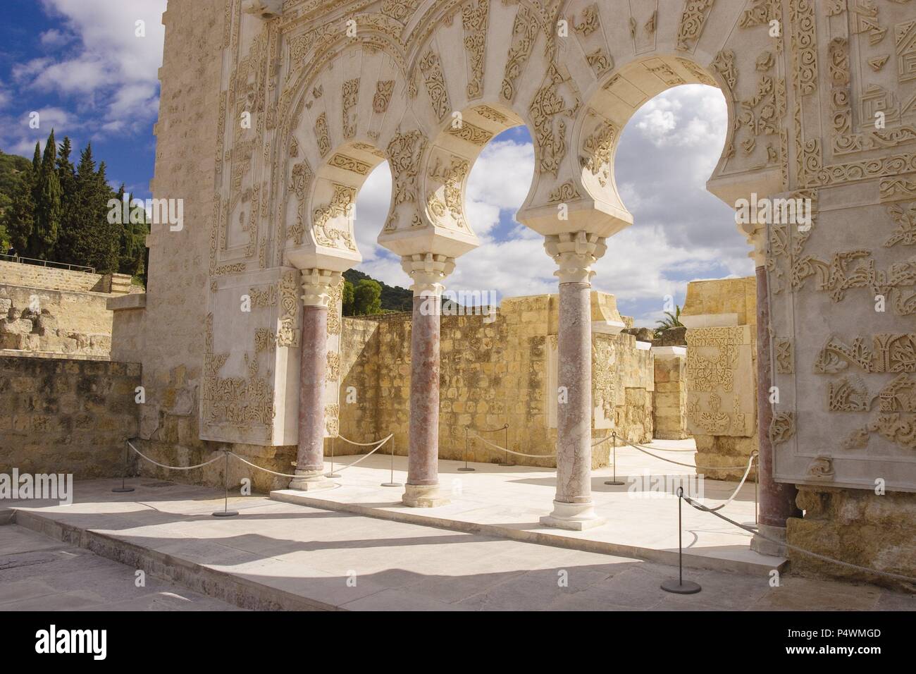archeological-ruins-of-madinat-al-zahra-hi-res-stock-photography-and