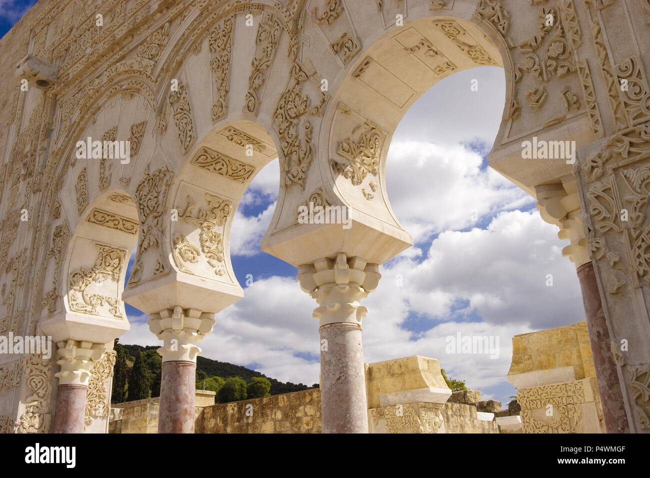 archeological-ruins-of-madinat-al-zahra-hi-res-stock-photography-and