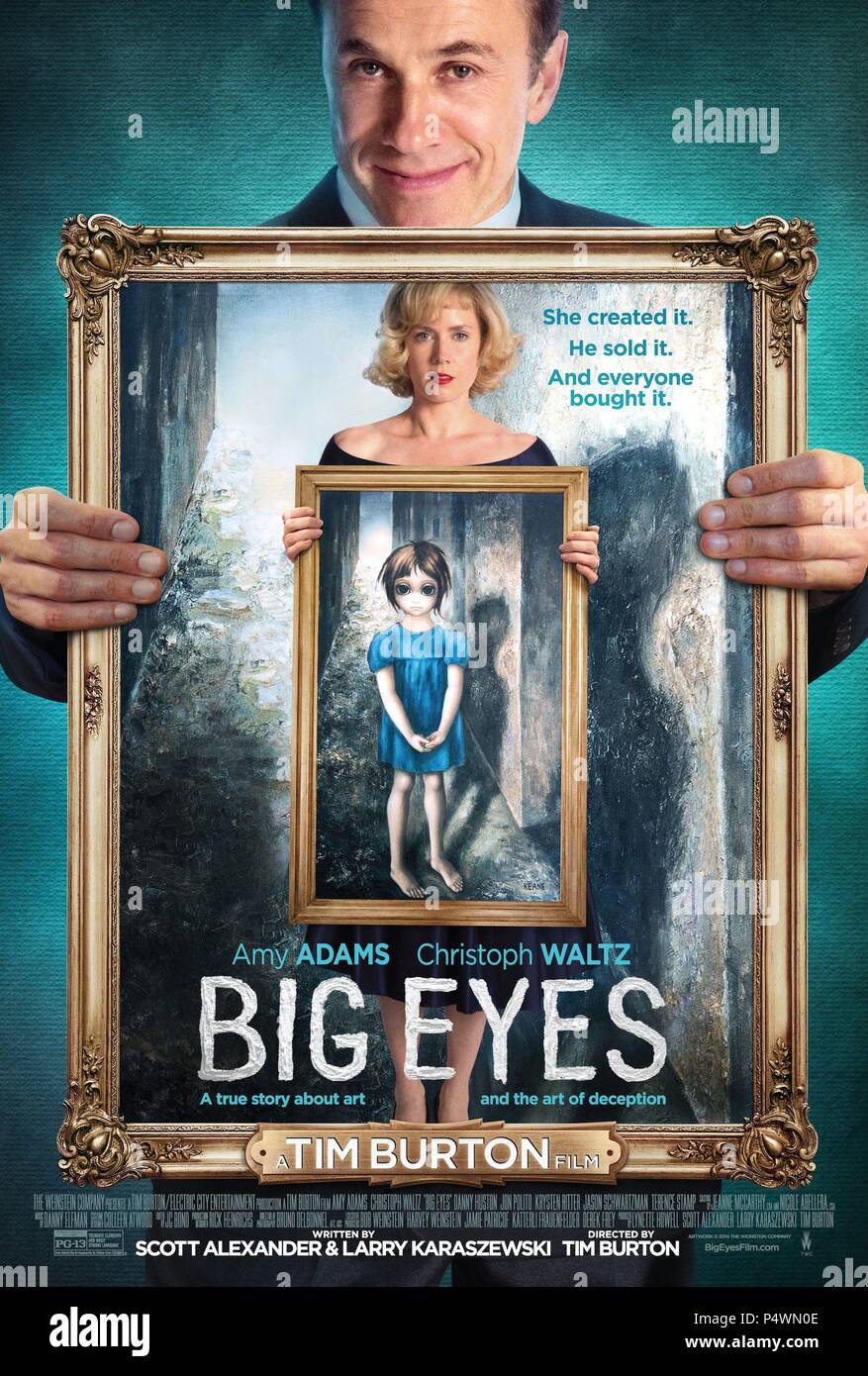 Original Film Title: BIG EYES. English Title: BIG EYES. Film Director: TIM  BURTON. Year: 2014. Credit: SILVERWOOD FILMS / Album Stock Photo - Alamy