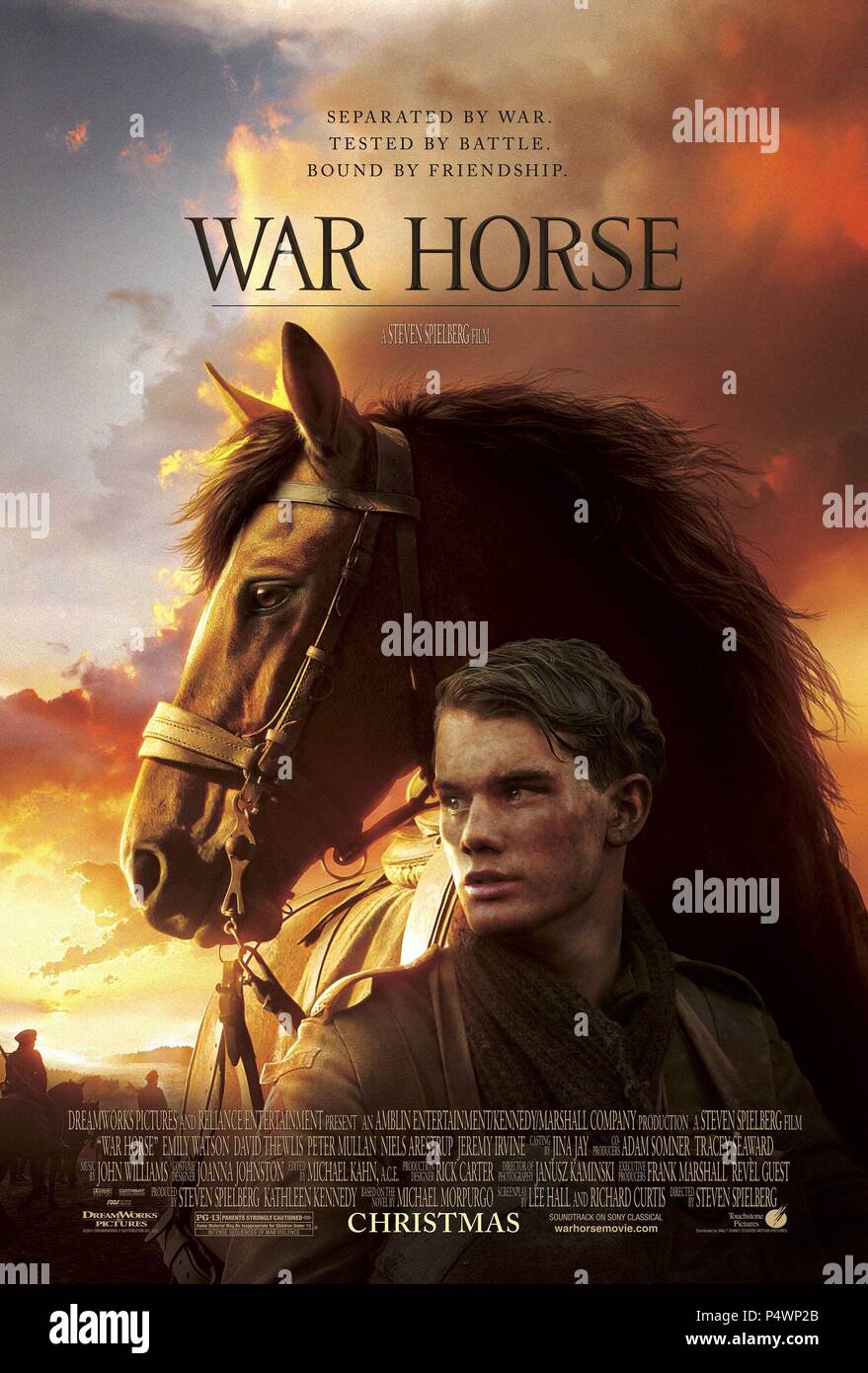 Original Film Title: WAR HORSE.  English Title: WAR HORSE.  Film Director: STEVEN SPIELBERG.  Year: 2011. Credit: TOUCHSTONE PICTURES / Album Stock Photo