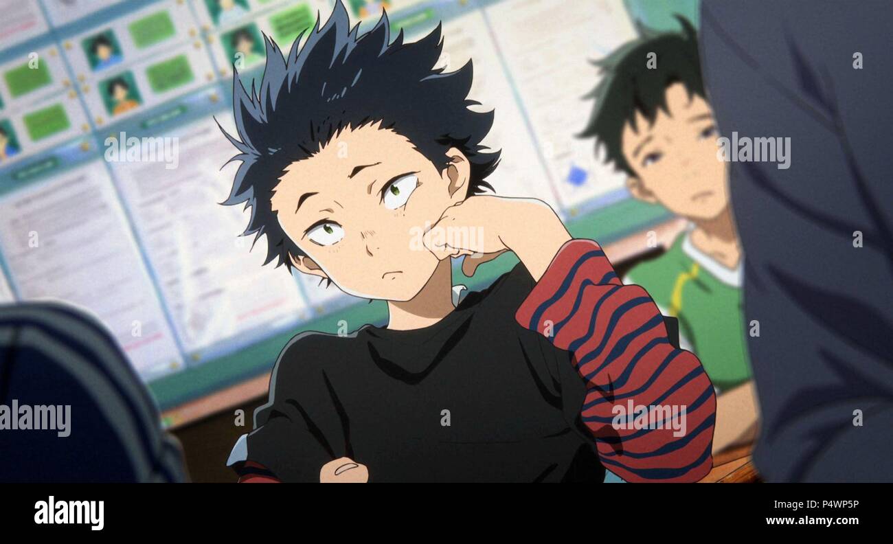 Original Film Title Koe No Katachi English Title A Silent Voice Film Director Naoko Yamada Year 16 Credit Kyoto Animation Album Stock Photo Alamy