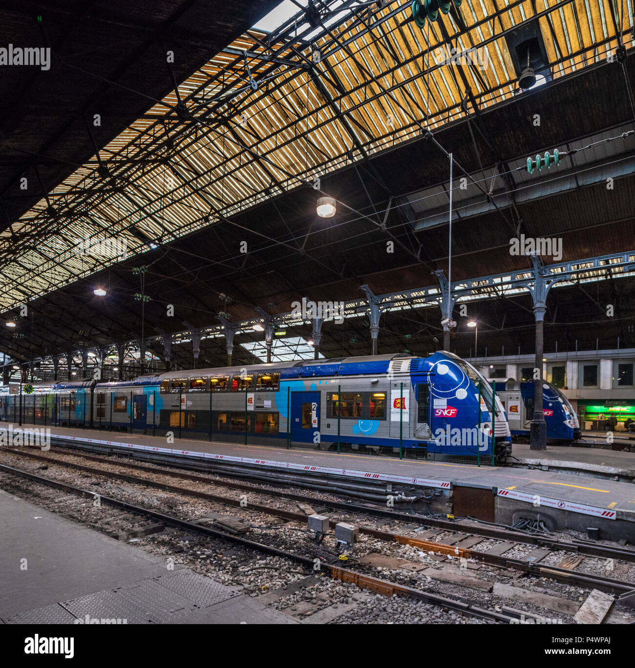 Gare Saint-Lazare, Paris, France Stock Photo