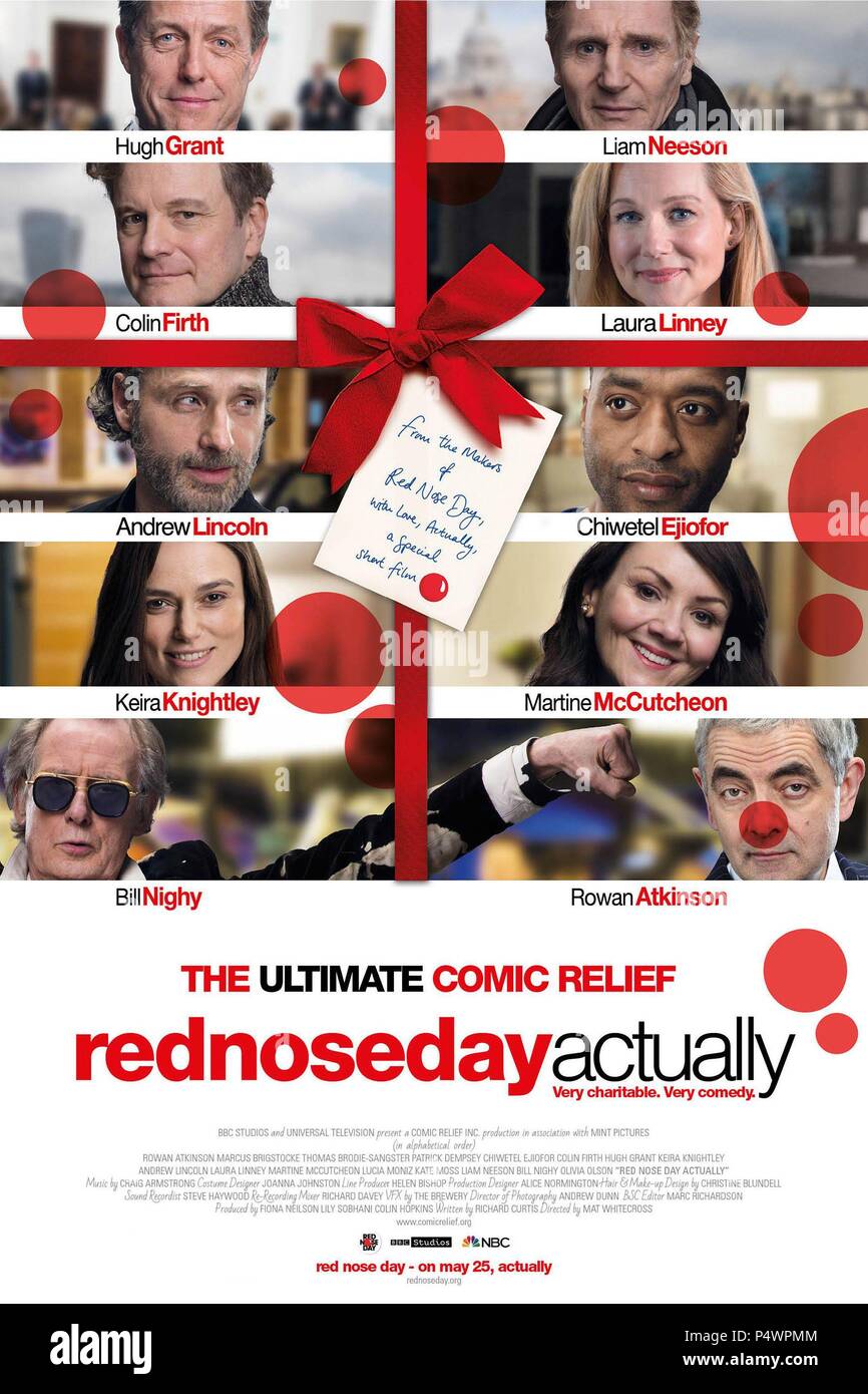 Red Nose Day Actually Hi Res Stock Photography And Images Alamy