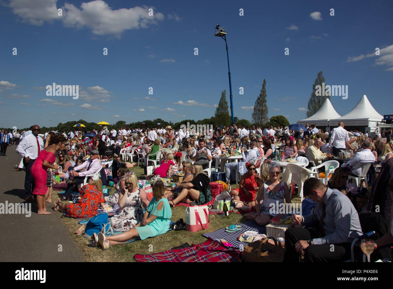 Royal ascot picnic hi-res stock photography and images - Alamy