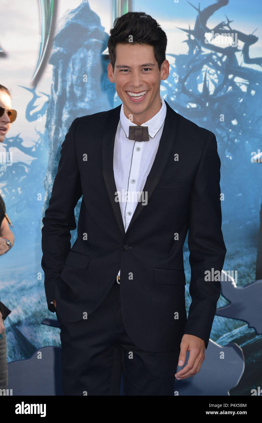 Mike Pinzon Miguel Pinzon at the Maleficent Premiere at the El Capitan Theatre in ...