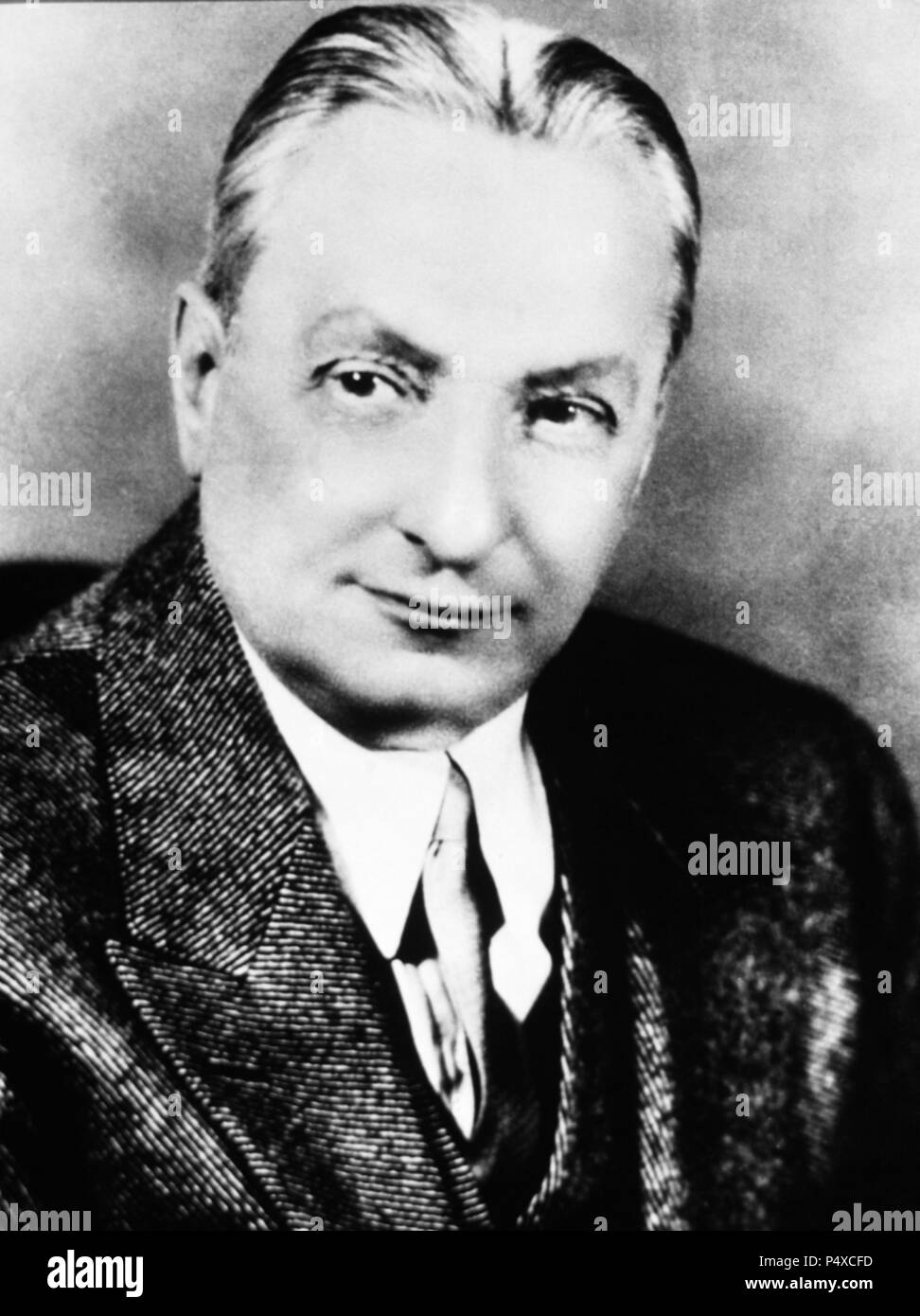 El productor teatral estadounidense Florenz Ziegfeld Stock Photo Alamy