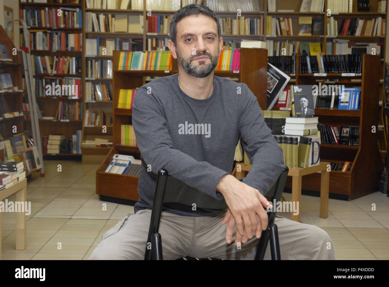 Gamboa Fernando Spanish Writer Barcelona Nov 2008 Stock Photo Alamy