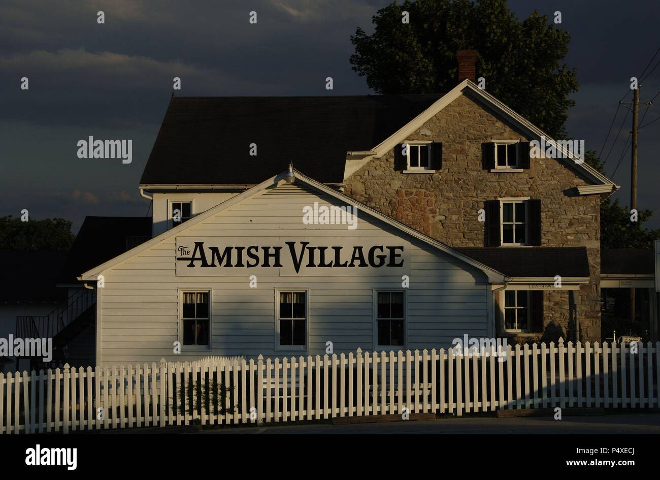 United States. Pennsylvania. Philadelphia. The Amish Village. Near