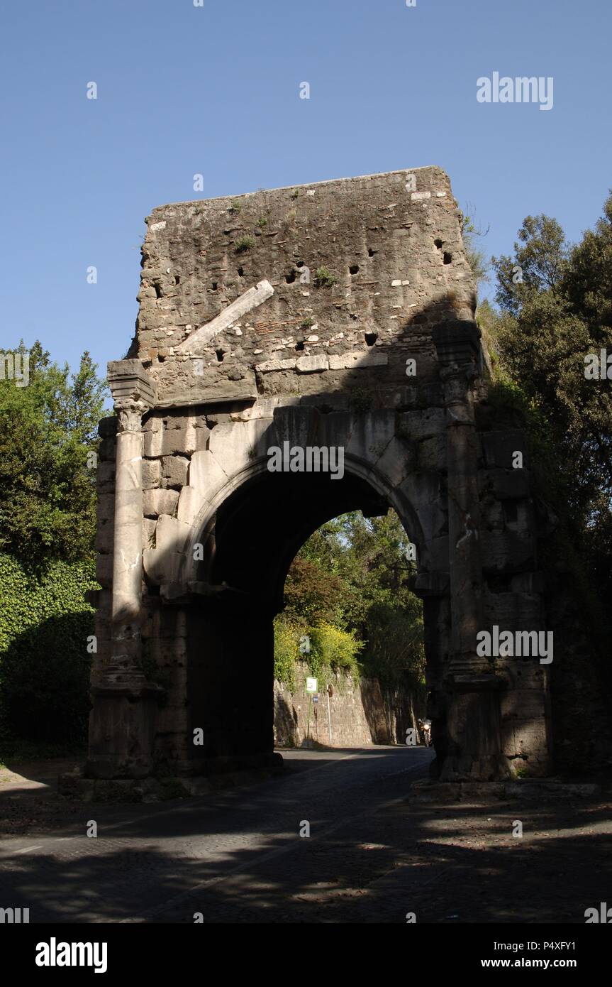 Arch of Drusus. 3rd century. Part of an aqueduct built by Emperor